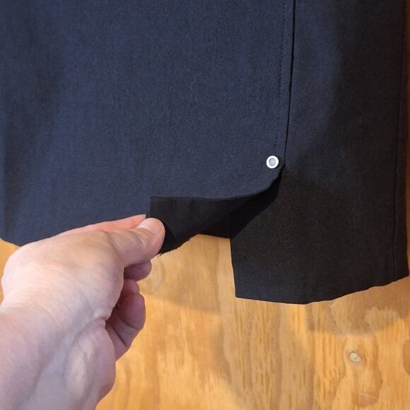 Tribal Pull On Skirt Skort Women's 12 Black Basic Classic Simple Minimalist Mini - Picture 4 of 12